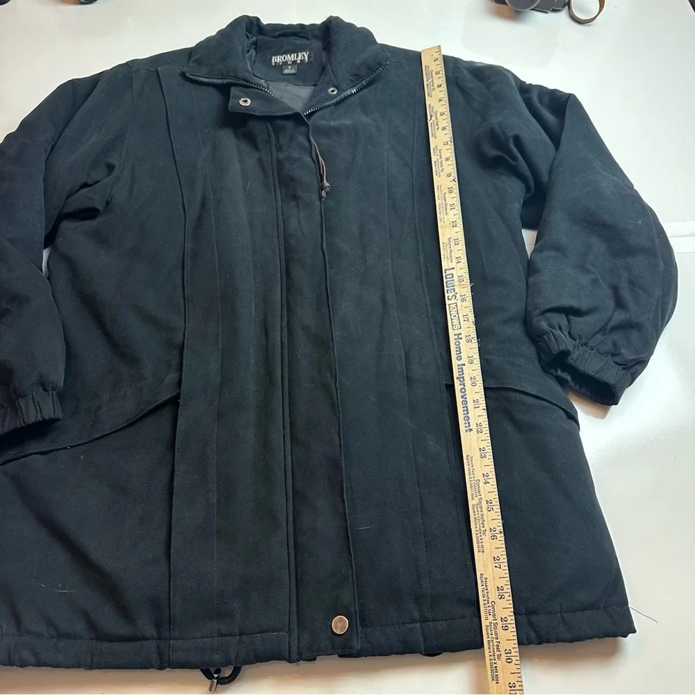 Vintage 90s Bromley Sport Black Thermolite Insulated Utility Jacket S